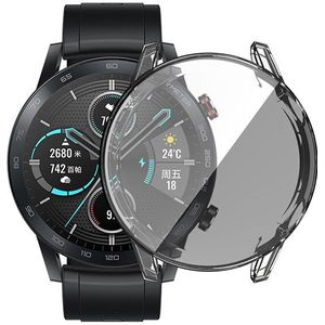 Voor Honor Magic Horloge 2 46Mm Bescherming Case Soft Tpu Siliconen Frame Super Dunne Horloge Cover Rubber Shell Voor honor Horloge Gevallen