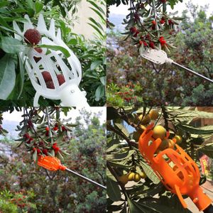 Aneng Plastic Fruit Picker Mand Hoofd Catcher Tuinieren Tool Voor Oogst Picking Apple Mango Peer Perzik Kleine Vruchten