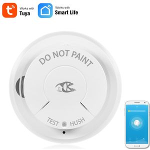 Wifi Rookmelder Smart Fire Alarm Sensor Draadloze Beveiliging Systeem Smart Leven Tuya App Controle Smart Home