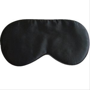 1Pc Pure Zijde Slaap Oogmasker Gewatteerde Shade Cover Travel Relax Aid Blindfold 9 Colorstravel Accessoires