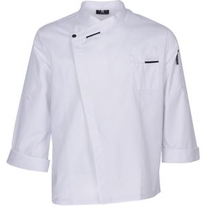 Unisex Chef Jassen Jas Lange Mouwen Shirt Keuken Uniformen