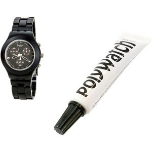 POLYWATCH SCRATCH VERWIJDERING Kunststof / Acryl Horlogekristallen Brilreparatie Vintage voor Horlogereparatie Goed voor Horlogemakers