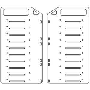 Diy Transparante Harde Schijf Uitbreiding Rack-3.5Inch Desktop Computer Externe Harde Schijven Hdd Harde Schijf