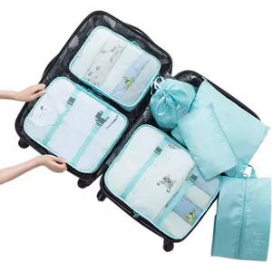 1/2 stuks bagage vacuümcompressiezak compressie op
