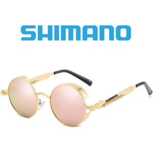 Shimano Vintage Gepolariseerde Zonnebril Mannen Luxe Aluminium Zonnebril Plein Rijden Sunglass Zwarte Mannelijke Vissen Brillen