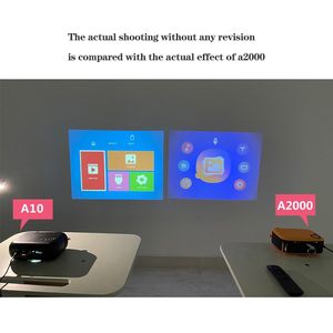 Led Mini Projector Wifi Ondersteuning 1080P Full Hd Hdmi-Compatibel Usb Video Audio Proyector Draagbare Home Smart Media video Speler