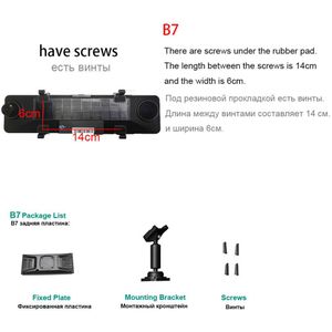 Hgdo NO.61 Nummer 61 Auto Dvr Houder Mounts Achteruitkijkspiegel Dvr Houder Auto Gps Recorder Mount Universele Houders Beugel Dash cam