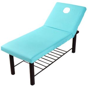Massage Tafel Salon Bed Hoeslaken Matrashoes Polyester Elastische Rubberen Band Massage Spa Bed Cover Met Gezicht Adem Gat