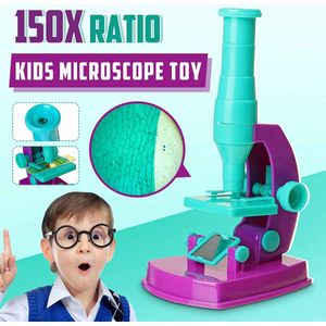 Mini Microscoop Kinderen Draagbare Microscoop Wetenschappelijke Diy Educatief Speelgoed Insect Observatie Leren Speelgoed Cadeau Voor Kinderen