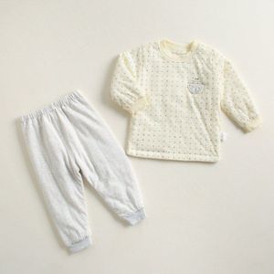 Kinderen Pyjama Pak Jongens Pijama Nachtkleding Baby Boy Kleding Bodem T-shirts Kids Pyjamas Thuis Sport Pak Kleding