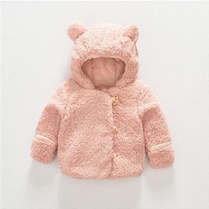 Schattige Beer Herfst Plus Pluis Dikker Warm Peuter Sweater Kids Wollen Jas Fluwelen Top Meisjes Winterjas Baby Boy hoodie