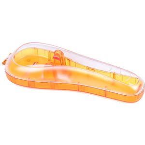 Mannen Scheerapparaat Scheermes Opslag Case Reizen Draagbare Scheermes Houder Plastic Doos