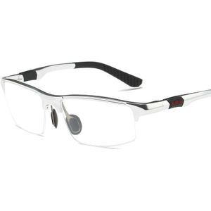 Viodream Mannen Sport Aluminium Magnesium Frame Glazen Half Brillen Frames Recept Brillen Optische Brilmontuur Oculos