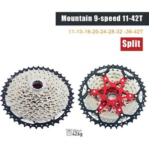 9 10 Speed Mtb Fiets Vrijloop 42T Holle Vrijloop Mountainbike Vliegwiel Tandwiel Fiets Onderdelen Cassette Accessoires