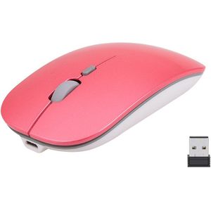 Draadloze Computer Muis Oplaadbare Muizen Voor Laptop Notebook Ultra Dunne 2.4G Optische Muis Met Usb-ontvanger Air Mouse