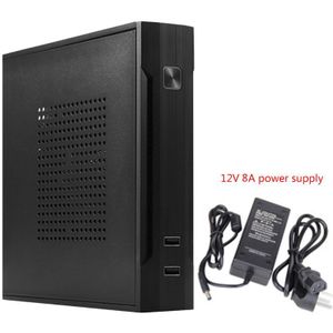 QX01 Mini Itx Computer Case Usb2.0 2.5 Inch Hdd Ssd Gaming Pc Desktop Chassis