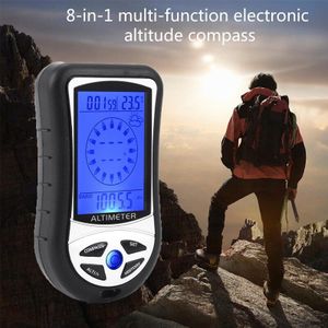 Multifunctionele Elektronische Digitale Hoogtemeter Barometer Draagbare Voor Bergbeklimmen Zonder Batterij