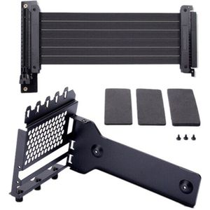 Novel-Anti Interferentie Gpu Verlengkabel Computer Pci-E X16 Verticaal Vga Kaart Grafische Kaart Beugel Set Pak 7 Slot mount