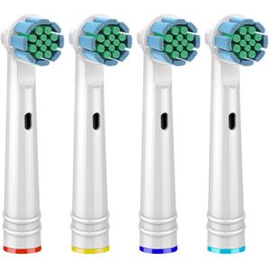4 Stuks Vervangende Opzetborstels Voor Braun Oral B Elektrische Tandenborstel D25,D18,D12,D8, d4X, D4,D17,D4510,D12013,D12523,D8011