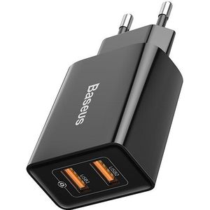 Baseus 18W Snelle Usb Charger Ondersteuning Quick Charge 3.0 Usb Type-C Pd Charger Mini Draagbare Telefoon Oplader forhuawei Forxiaomi Forip