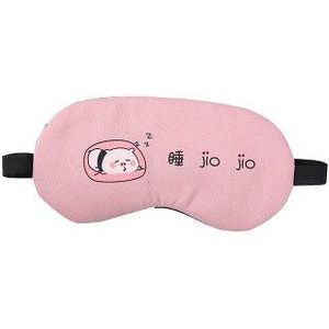 1 Pc Kawaii Slaap Varken Oogmasker Cartoon Slaapmasker Eye Shade Cover Blindfold Eyeshade Haarband Voor Meisjes Vrouwen