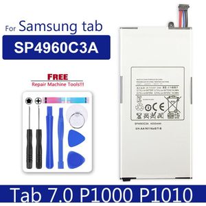 Tablet Batterij Voor Samsung Galaxy Tab P1000 P1010 GT-P1000 4000Mah SP4960C3A Met Track Code