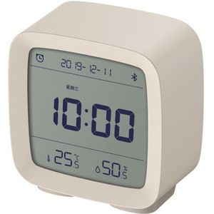 In Voorraad Xiaomi Cleargrass Bluetooth Wekker Smart Controle Temperatuur Vochtigheid Scherm Lcd Verstelbare Nachtlampje