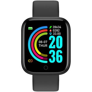Y68 Smart Armband D20 Fitness Tracker Smartband Hartslagmeter Bloeddruk Bluetooth Smartwatch Voor Ios Android