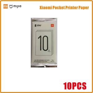 10-200Pcs Xiaomi Pocket Printer Papier Zink Zelfklevende Foto Print Lakens Voor Xiaomi 3Inch Mini pocket Photo Printer Alleen Pape
