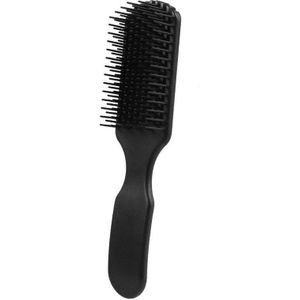 Hair Brush Detangling Borstel Hoofdhuid Stimulator Abs Rubber Haar Kam Salon Ontklitter Haarborstel Voor Vrouwen Nat Krullend Haar Styling Tools