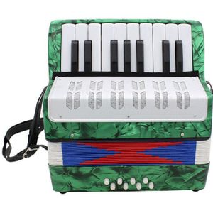 Mini 17-Key 8 Bas Accordeon Educatieve Muziekinstrument Speelgoed Voor Kids Amateur Beginner Kerstcadeau