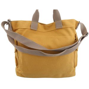 Mode Grote Portemonnee Canvas Tas Patchwork Handtas Vrouwen Mannen Jogging Schoudertassen