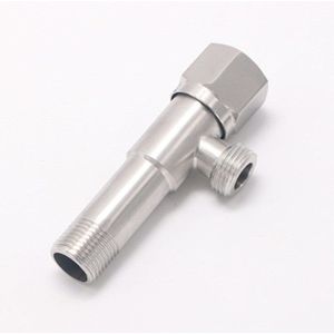 Verlenging 304 Rvs Keuken Badkamer Accessoires Hoek Valve voor Wc/Wastafel/Wastafel/Boiler Hoek Kleppen