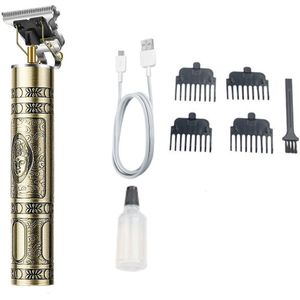 Usb Oplaadbare Kaalhoofdige Tondeuse Elektrische Tondeuse Cordless Scheerapparaat Trimmer 0Mm Mannen Kapper Haar Snijmachine