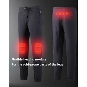 Outdoor Wandelen Broek Kinderen Kid Usb Verwarmde Broek Winter Sport Thermische Hoge Taille Legging Warm Camping Klimmen Trekking Broek