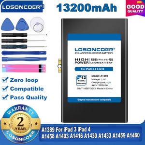 100% Originele Losoncoer A1389 Batterij Voor Ipad 3 4 IPad3 Ipad 4 A1403 A1416 A1430 A1433 A1459 A1460 A1389 Serie laptop Batterij