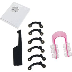 Neus Shaper Clip U-Vormige Neus Omhoog Lifting Bridge Shaper Massage Tool Geen Pijn Nariz Shaping Clip Clipper Vrouwen meisje Stimulator