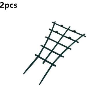 Morobor IJzeren Muurbevestiging Plant Hangende Beugel Haken, 2 stks Roestbestendige Decoratieve Metalen Plant Hanger voor Opknoping Plant Vogelvoeder Windklokken(Wit