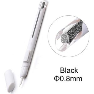 1 Pcs Kraal Diameter 0.8 MM Staal Kralen Picking Puntjes Pen Nail Art Tool Manicure Accessoires Schilderen Edelmetaal Pen