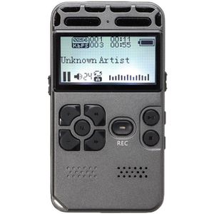 64G Oplaadbare Lcd Digital Audio Sound Voice Recorder Dictafoon MP3 Speler