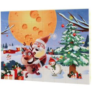 48Pcs 3D Jigsaw Cubes Puzzlesd Dier Plastic Bouwsteen Diy Embled Combinatie Puzzel Speelgoed