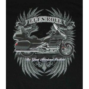 Japan Motorcycle Gold Wing Goldwing Gl1800 F6B Biker Kunt Roll Mode Kleding Mannen T-shirt 3D Gedrukt Cool Offensief shirt