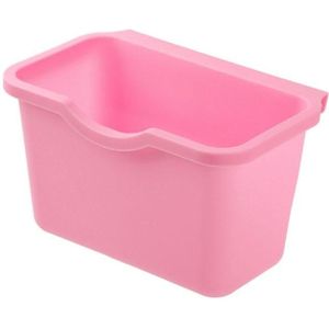 1Pc Keukenkast Deur Plastic Mand Opknoping Prullenbak Bin Box Desktop Storage Prullenbak Opslag Houder