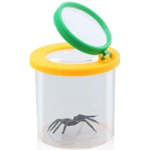 Observatie Crawler Spider Insecten Kleine Dier Vergrootglas Vergrootglas Cilindrische Spider Educatief Kinderen Speelgoed Viewer Box