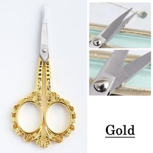 Bqan 1Pcs Rvs Vintage Elegante Multifunctionele Kant Plum Kant Nagelschaartje Manicure Tool Make Cuticle Schaar