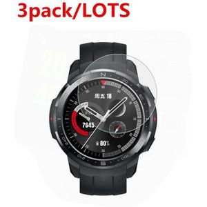 3 Pack Voor Huawei Honor Horloge Gs Pro Screen Protector Gehard Glas Screen Protector 9H Smartwatch Beschermende Glas