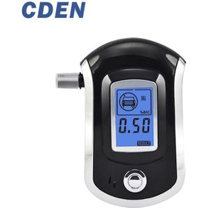 Cden Professionele Alcohol Tester Politie Digitale Adem Snelle Reactie Blaastest Lcd Voor De Dronken Drivers Dronken Tester