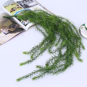 85Cm Plastic Goudvis Rotan Wisteria Kunstmatige Bladeren Groene Diy Tuin Thuis Kamerplanten Muur Opknoping Bruiloft Decor Garland