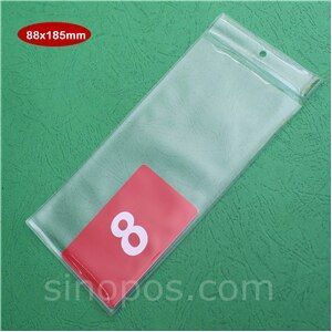 Job Ticket Houders Voor 8-10 Cm Kaart, pvc Tag Pouch Teken Mouwen Plastic Zak Envelop Cover Vinyl Pocket Opknoping Tags Label Houder