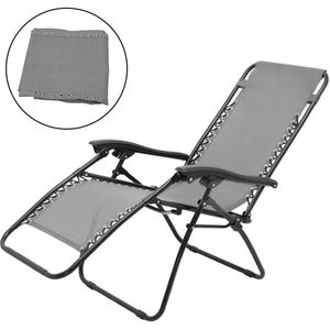 Lounge Fauteuil Doek Ademend Duurzaam Stoel Ligstoel Vervanging Stof Cover Lounger Kussen Verhoogd Bed Voor Tuin Strand # 4O